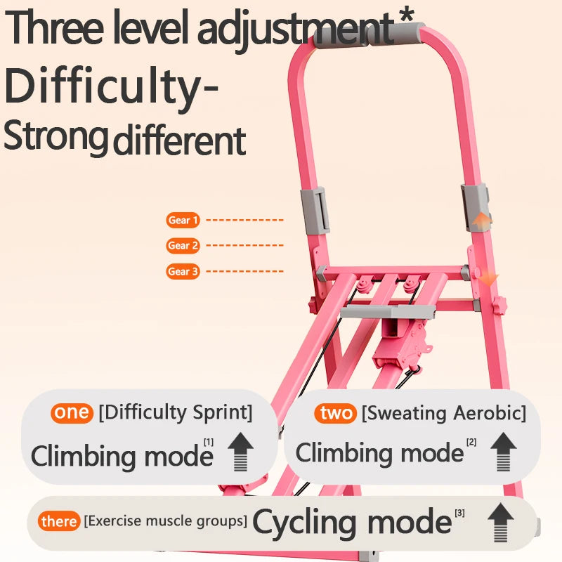Stairs Climbing Machine Fitness Step Simulator Aerobic Stepper Treadmills for Exercise Legs Foot Exerciser Home Exercise Bikes